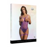 Боди с открытыми чашками и гартерами Open-cup Strappy Teddy