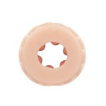 Телесный миниатюрный двухсторонний мастурбатор Self Lubrication Pocket Masturbator