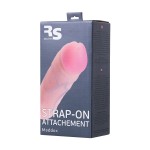 Телесная насадка для страпона Maddox - 15,4 см