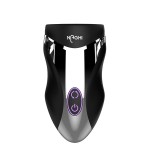 Черный вибромастурбатор NO29 RECHARGEABLE PENIS HEAD VIBE