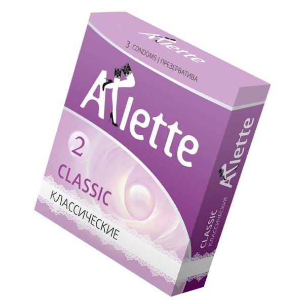 Классические презервативы Arlette Classic - 3 шт