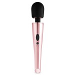 Черно-розовый вибромассажер Nouveau Wand Massager - 30 см