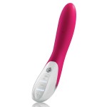 Ярко-розовый вибратор Mystim Elegant Eric - 27 см