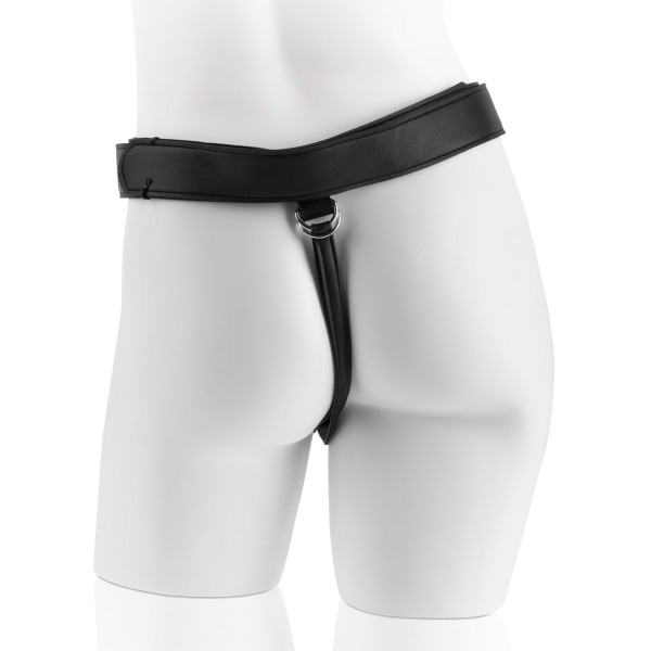 Телесный страпон Strap-on Harness Cock - 15,2 см
