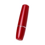 Красный мини-вибратор в форме губной помады Lipstick Vibe