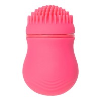Розовый стимулятор клитора PPP CURU-CURU BRUSH ROTER