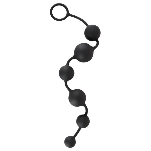 Анальная цепочка Black Velvets Anal Beads - 40 см