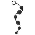 Анальная цепочка Black Velvets Anal Beads - 40 см