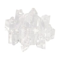 Прозрачное гелевое эрекционное кольцо-звезда Прозрачное гелевое эрекционное кольцо-звезда