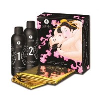 Массажный гель с ароматом шампанского и клубники