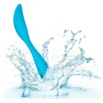 Голубой гнущийся вибратор Palm Springs Pleaser с функцией Power Boost - 15,25 см