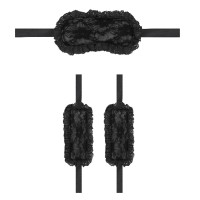 Черный игровой набор Introductory Bondage Kit №7