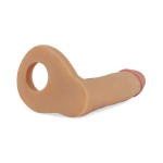 Телесная насадка для двойного проникновения The Ultra Soft Double 625 - 15,8 см