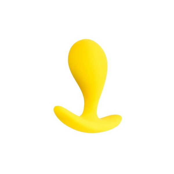Желтая анальная втулка Blob - 5,5 см
