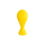 Желтая анальная втулка Blob - 5,5 см
