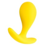 Желтая анальная втулка Blob - 5,5 см