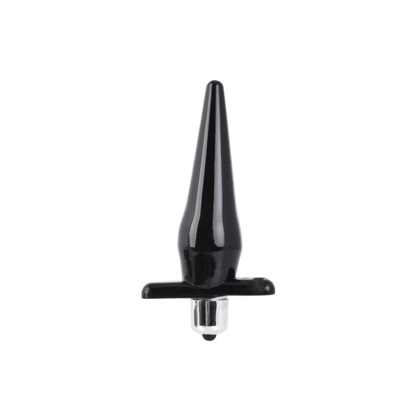 Черная водонепроницаемая вибровтулка Black Red - 12,7 см