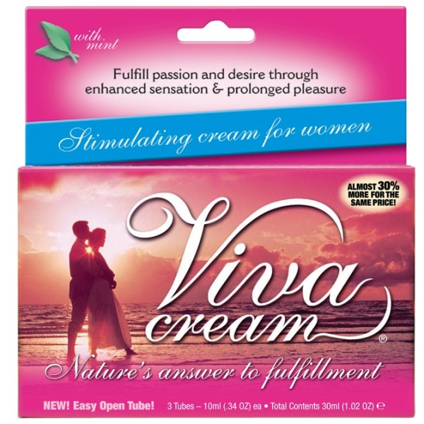 Стимулирующий крем VivaCream для женщин - 30 мл