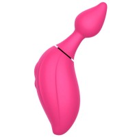 Розовый расширяющийся вибратор Daphne - 15,4 см. Розовый расширяющийся вибратор Daphne - 15,4 см.