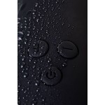 Чёрный вибратор WANAME Thunder с клиторальным отростком - 24,2 см