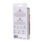 Розовая силиконовая анальная цепочка Long Sweety - 34 см