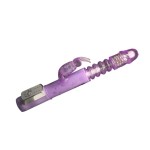 Сиреневый мультифункциональный вибратор Deluxe Dreeam Lover - 26 см