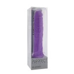Фиолетовый вибратор-реалистик PURRFECT SILICONE CLASSIC 85INCH - 21,5 см