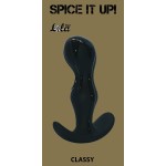 Черный анальный стимулятор Classy - 11,5 см
