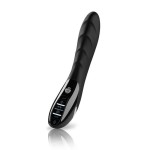 Вибратор с электростимуляцией Sizzling Simon Black Edition - 27 см
