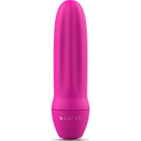 Ярко-розовая рельефная вибропуля Bmine Basic Reflex - 7,6 см. Ярко-розовая рельефная вибропуля Bmine Basic Reflex - 7,6 см.