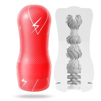 Прозрачный мастурбатор A-Loving с зигзагообразным рельефом Прозрачный мастурбатор A-Loving с зигзагообразным рельефом