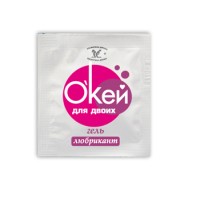 Гель-лубрикант Окей для двоих в одноразовой упаковке - 4 гр. Гель-лубрикант Окей для двоих в одноразовой упаковке - 4 гр.
