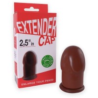 Коричневый латексный удлинитель пениса 2.5 in Коричневый латексный удлинитель пениса 2.5 in
