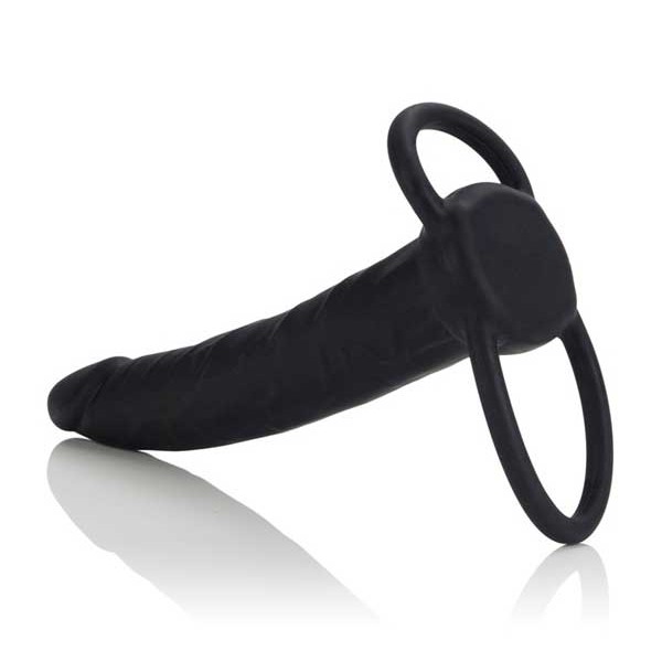 Насадка на пенис Silicone Love Rider Dual Penetrator для двойного проникновения - 14 см