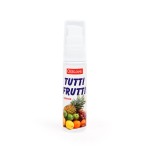 Гель-смазка Tutti-frutti со вкусом тропических фруктов - 30 гр