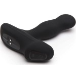 Чёрный перезаряжаемый массажёр предстательной железы NEXUS Revo Slim