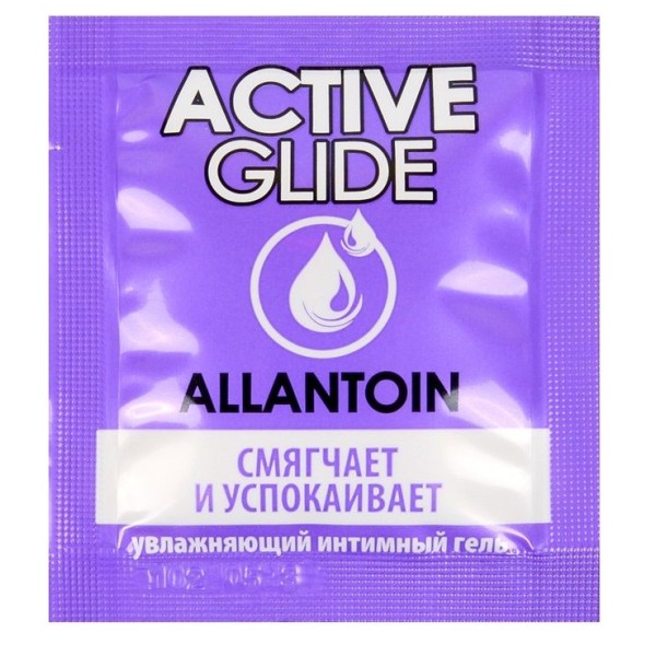 Лубрикант на водной основе Active Glide с аллантоином - 3 гр