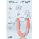 Гнущийся фаллоимитатор Sensual Instinct - 44 см