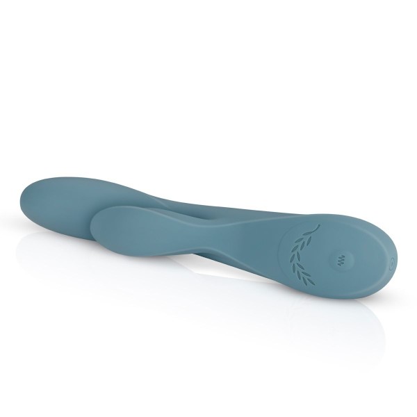 Вибратор с клиторальным стимулятором The Violet Rabbit Vibrator - 20 см
