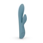 Вибратор с клиторальным стимулятором The Violet Rabbit Vibrator - 20 см