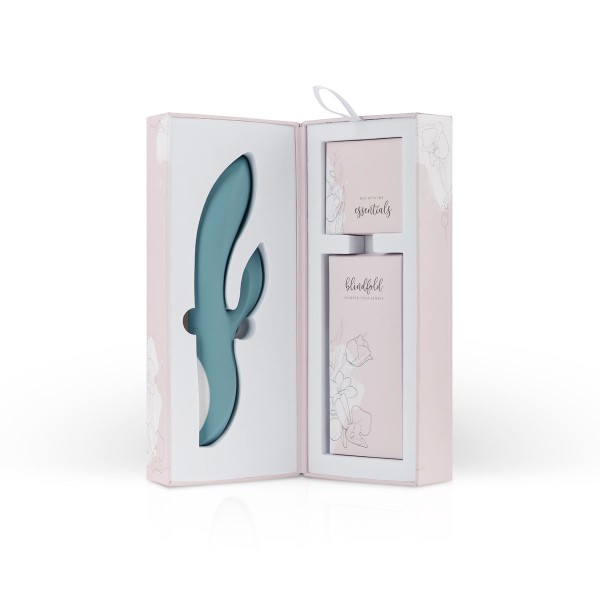 Вибратор с клиторальным стимулятором The Violet Rabbit Vibrator - 20 см
