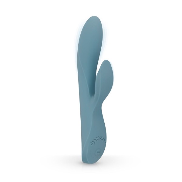 Вибратор с клиторальным стимулятором The Violet Rabbit Vibrator - 20 см