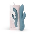 Вибратор с клиторальным стимулятором The Violet Rabbit Vibrator - 20 см