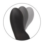 Чёрный вибромассажер простаты Eclipse Rocking Probe - 11,5 см