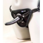 Страпон-унисекс с двумя насадками UNI strap 7  Harness - 19 и 12 см