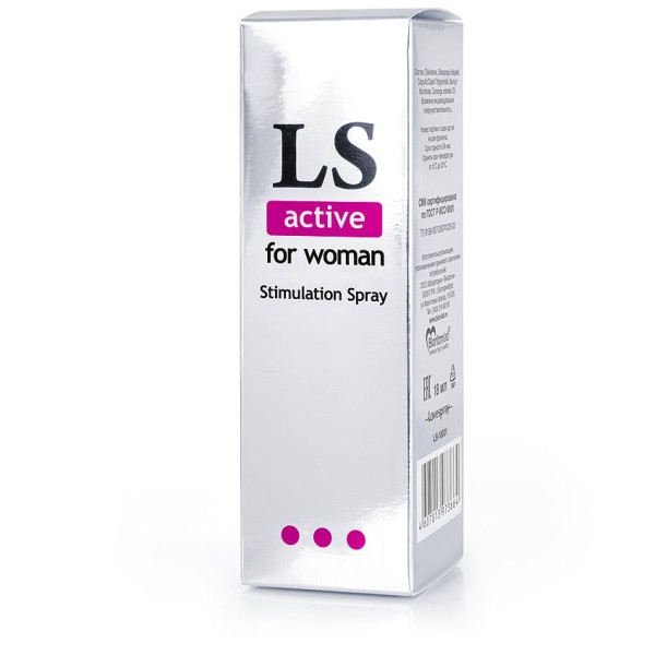 Спрей-стимулятор для женщин Lovespray Active Woman - 18 мл