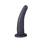 Страпон с 2 насадками и вибрацией UniStrap - 19 и 12 см