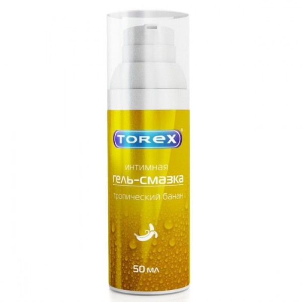 Гель-смазка на водной основе Torex  Тропический банан  - 50 мл