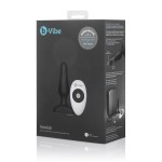 Анальная вибропробка чёрного цвета NOVICE REMOTE CONTROL PLUG BLACK - 10,2 см