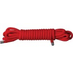 Красная веревка для связывания Japanese Rope - 5 м